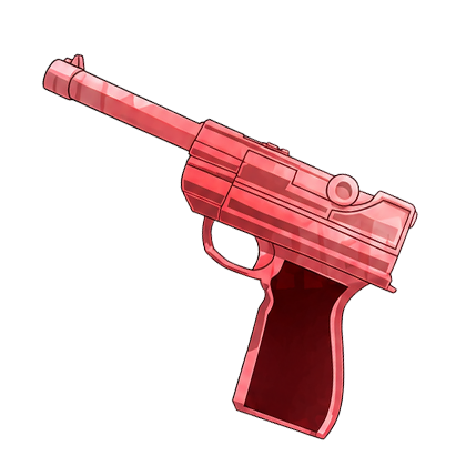 Red Luger Gun