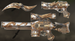 Murderers VS Sheriffs Duels Items Caged-White