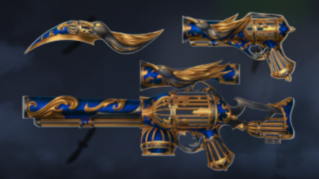 Murderers VS Sheriffs Duels Items Caged-Blue