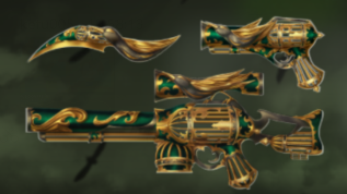 Murderers VS Sheriffs Duels Items Caged-Green