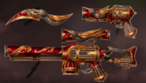 Murderers VS Sheriffs Duels Items Caged-Red