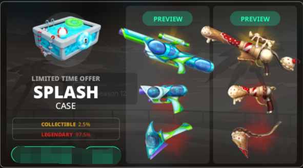 Murderers VS Sheriffs Duels Items SPLASH Case ×1