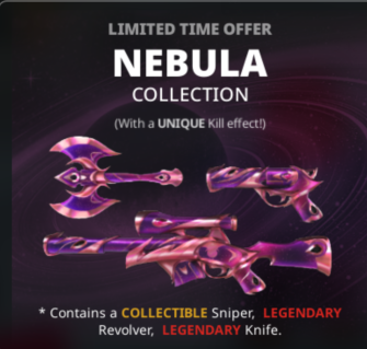 Murderers VS Sheriffs Duels Items All Server Nebula Bundle-Pink
