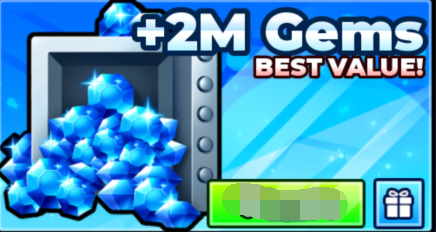 Muscle Legends +2M Gems