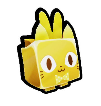 Pet Simulator X All Server Huge Easter Cat(Golden)