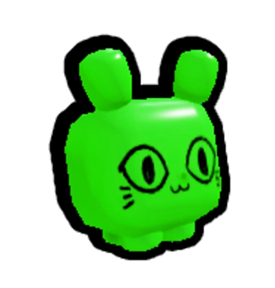 Pet Simulator X All Server Huge Green Balloon Cat
