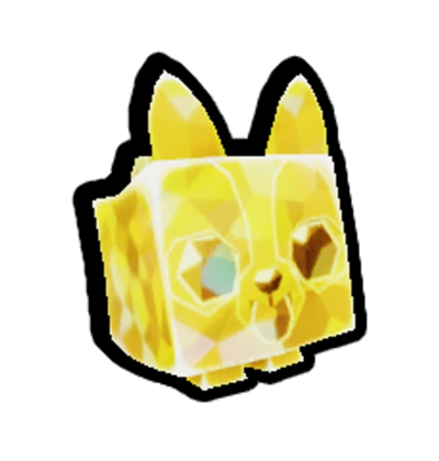 Pet Simulator X All Server Huge Mosaic Corgi(Golden)