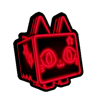 Pet Simulator X All Server Huge Neon Cat