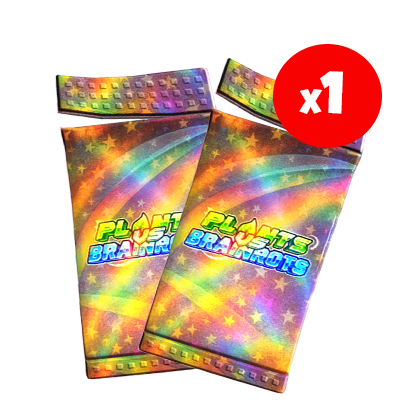 Plants vs Brainrots Shop Shiny Card Pack*1