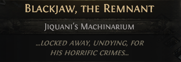 POE 2 Carry Run Early Access SC BLACKJAW, THE REMNANT---ACT 3