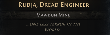 POE 2 Carry Run Early Access SC RUDJA,DREAD ENGINEER---ACT 2
