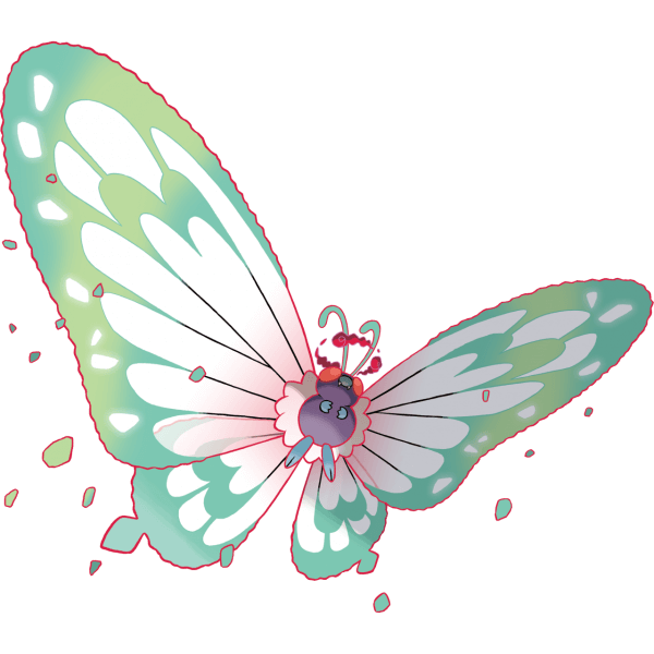 Pokemon Switch Butterfree Gigantamax