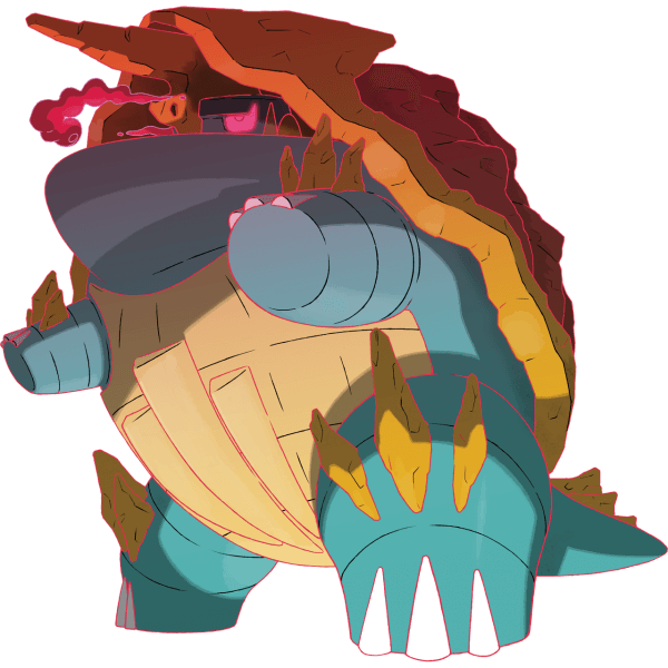 Pokemon Switch Drednaw Gigantamax
