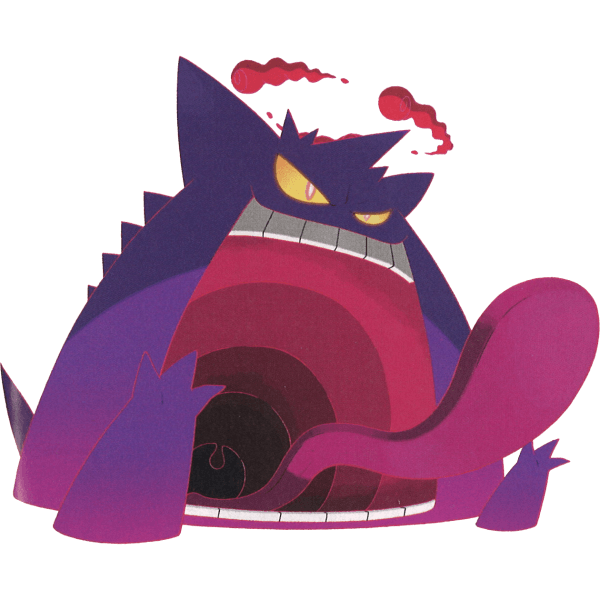 Shiny Gigantamax Gengar / Pokemon Sword and Shield / 6IV Pokemon