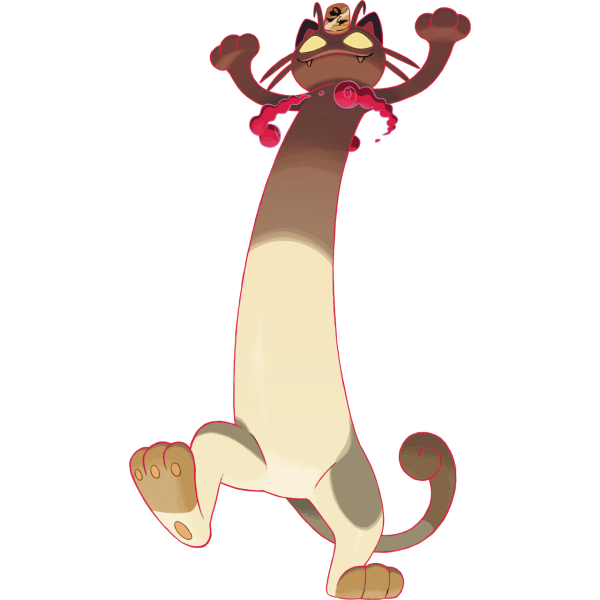 Pokemon Switch Meowth Gigantamax