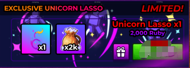 Raise Animals Shop Exclusive Unicorn Lasso