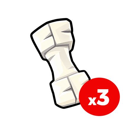 Ride A Pet Shop Bone x3