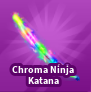 Blade Ball All Server Chroma Ninja Katana