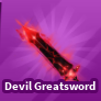 Blade Ball Devil Greatsword