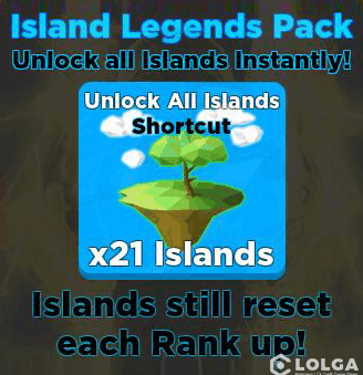 Ninja Legends All Server Island Legends Pack