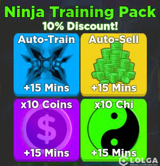 Ninja Legends All Server Ninja Training Pack