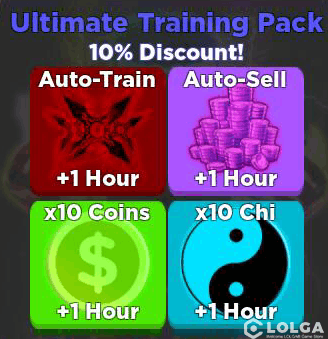 Ninja Legends All Server Ultimate Training Pack