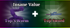 Sailor Piece Shop Insane Value(Tojis Worm+Toji Sword)