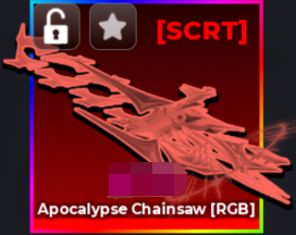 Sniper Arena Shop Apocalypse Chainsaw(RGB)