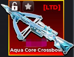 Sniper Arena Shop Aqua Core Crossbow