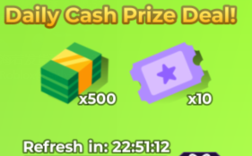 Sniper Arena Shop Daily Cash Prize Deal(Refresh)