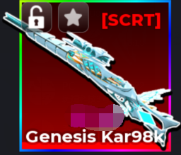 Sniper Arena Shop Genesis Kar98k