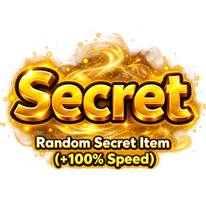 Speed Keyboard Escape | Candy & Chocolate Shop Random Secret Item(+100%Speed)