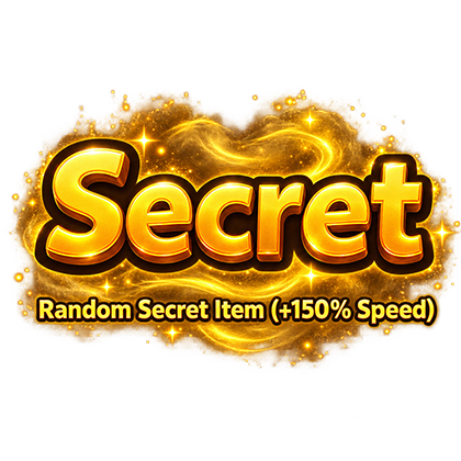 Speed Keyboard Escape | Candy & Chocolate Shop Random Secret Item(+150%Speed)