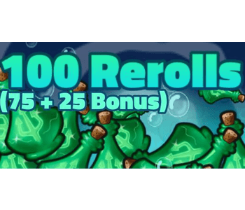 SpongeBob Tower Defense Shop All Server 100 Rerolls