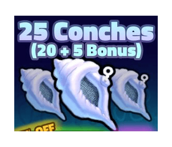SpongeBob Tower Defense Shop All Server 25 Conches