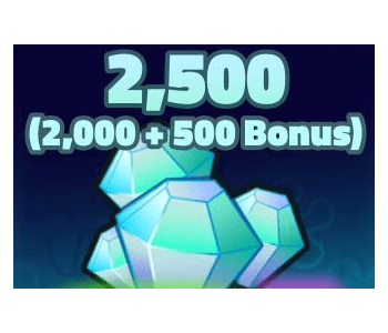 SpongeBob Tower Defense Shop All Server 2500 Gems
