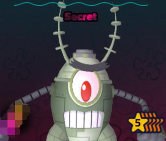 SpongeBob Tower Defense Shop All Server Cyborg Plankton (5Star)