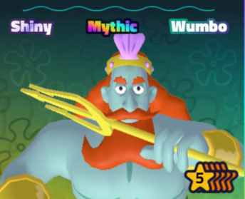 SpongeBob Tower Defense Shop All Server King Neptune (Shiny Wumbo 5Star)