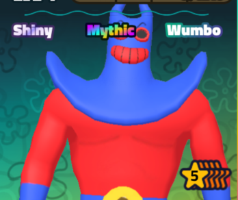 SpongeBob Tower Defense Shop All Server Man Ray (Shiny Wumbo 5Star)