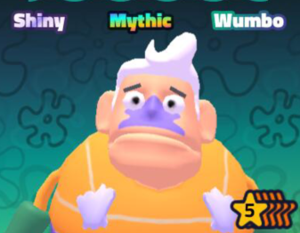 SpongeBob Tower Defense Shop All Server Mermaid Man (Shiny Wumbo 5Star)