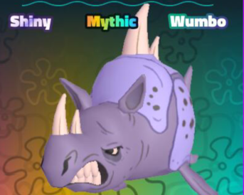 SpongeBob Tower Defense Shop All Server Sea Rhino (Shiny Wumbo)