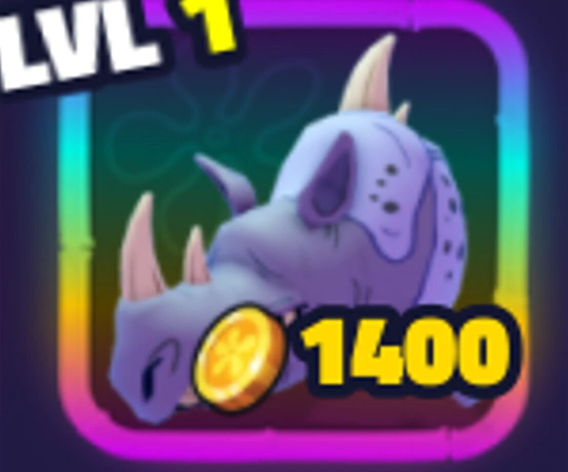 SpongeBob Tower Defense Shop All Server Sea Rhino
