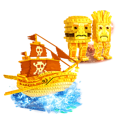 Steal a Brainrot Shop Gold Capitano Moby + Gold Burguro And Fryuro Bundle