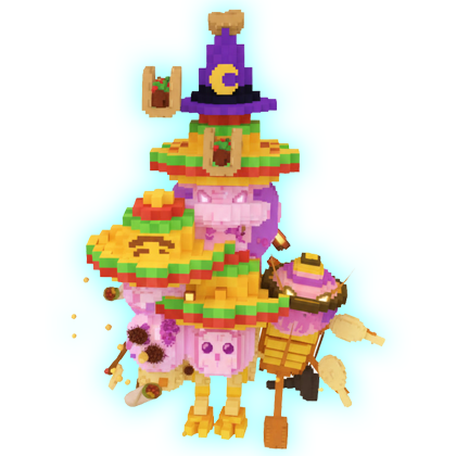 Steal a Brainrot Shop Gold La Taco Combinasion(Meowl traits)