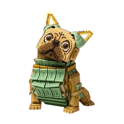 Steal a Brainrot Shop Money Money Puggy(Meowl traits)