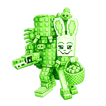 Steal a Brainrot Shop Radioactive La Easter grande