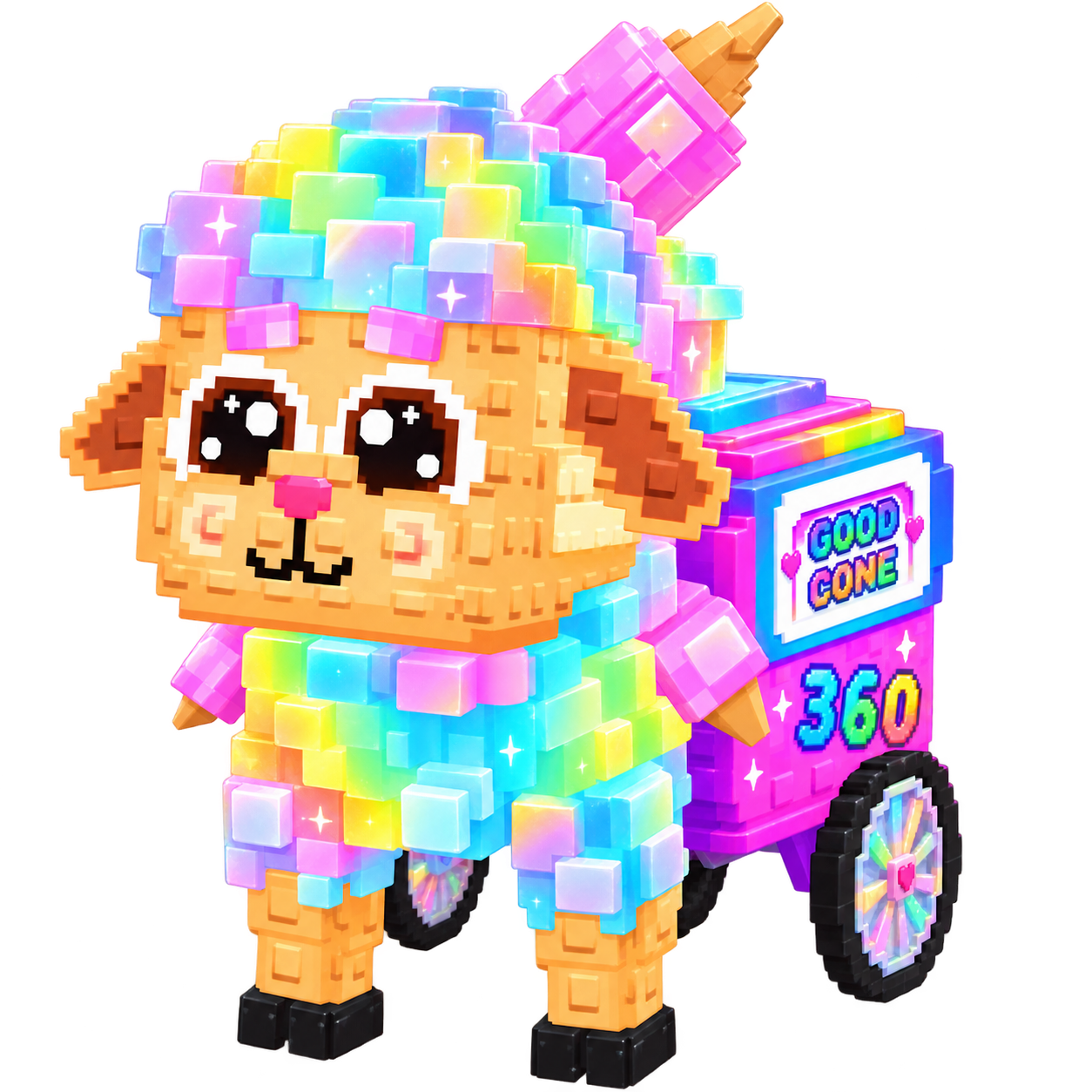 Steal a Brainrot Shop Rainbow Candini Fluffini