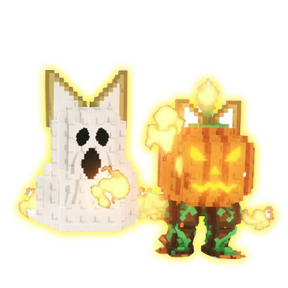 Steal a Brainrot Shop Spooky and Pumpky(Meowl traits)