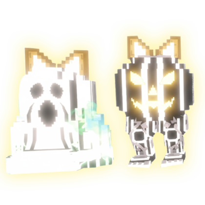 Steal a Brainrot Shop Yin Yang Spooky and Pumpky(Meowl traits)
