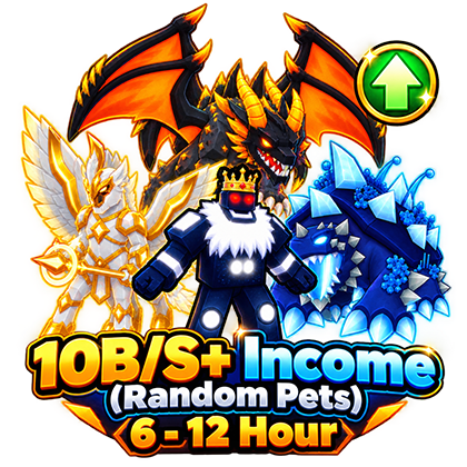 Steal An Egg Boosting From 0B to 10B/S+ Income(Random Pets)